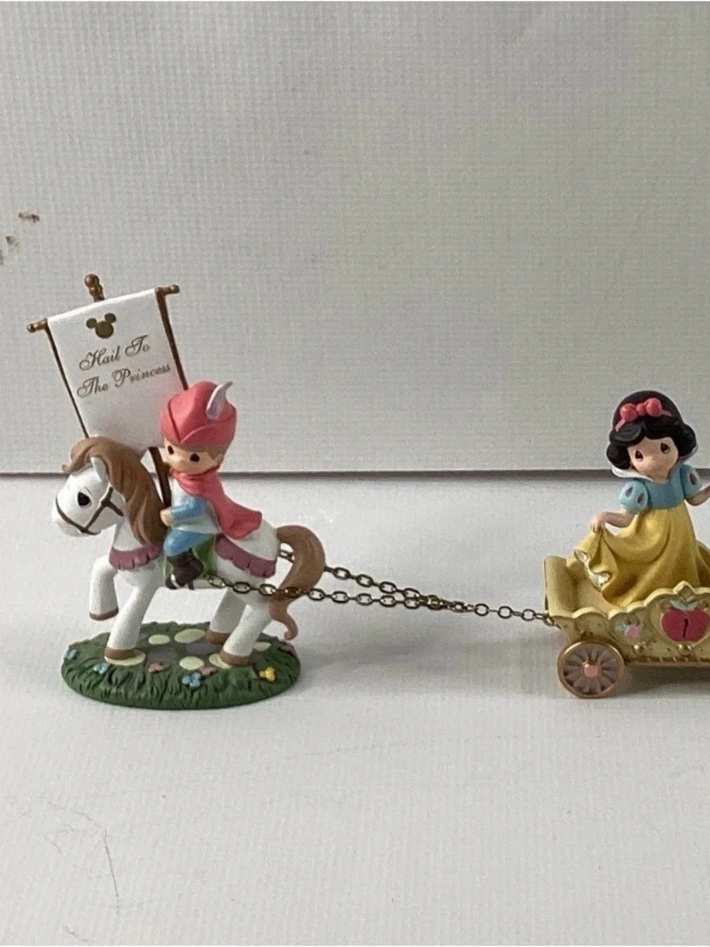Precious moments Disney Princess birthday train first two pieces, Snow White